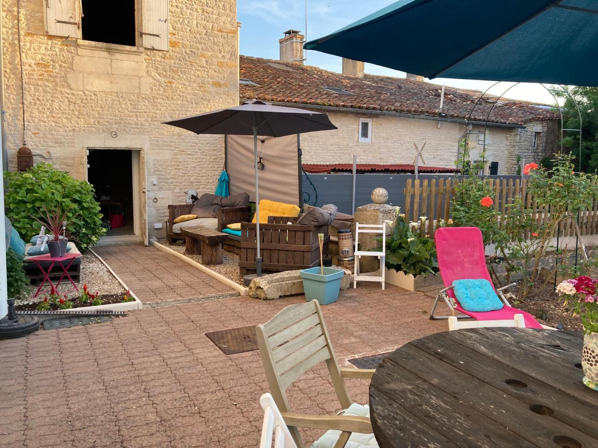 Chambre Chez L'Habitant, Au Moulin Du Bonheur Le Bourdet Exteriör bild