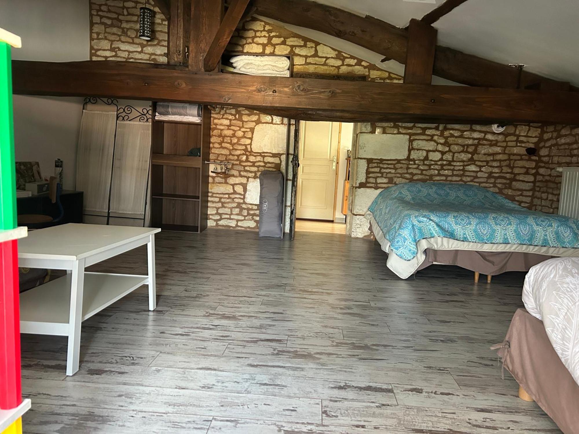 Chambre Chez L'Habitant, Au Moulin Du Bonheur Le Bourdet Exteriör bild
